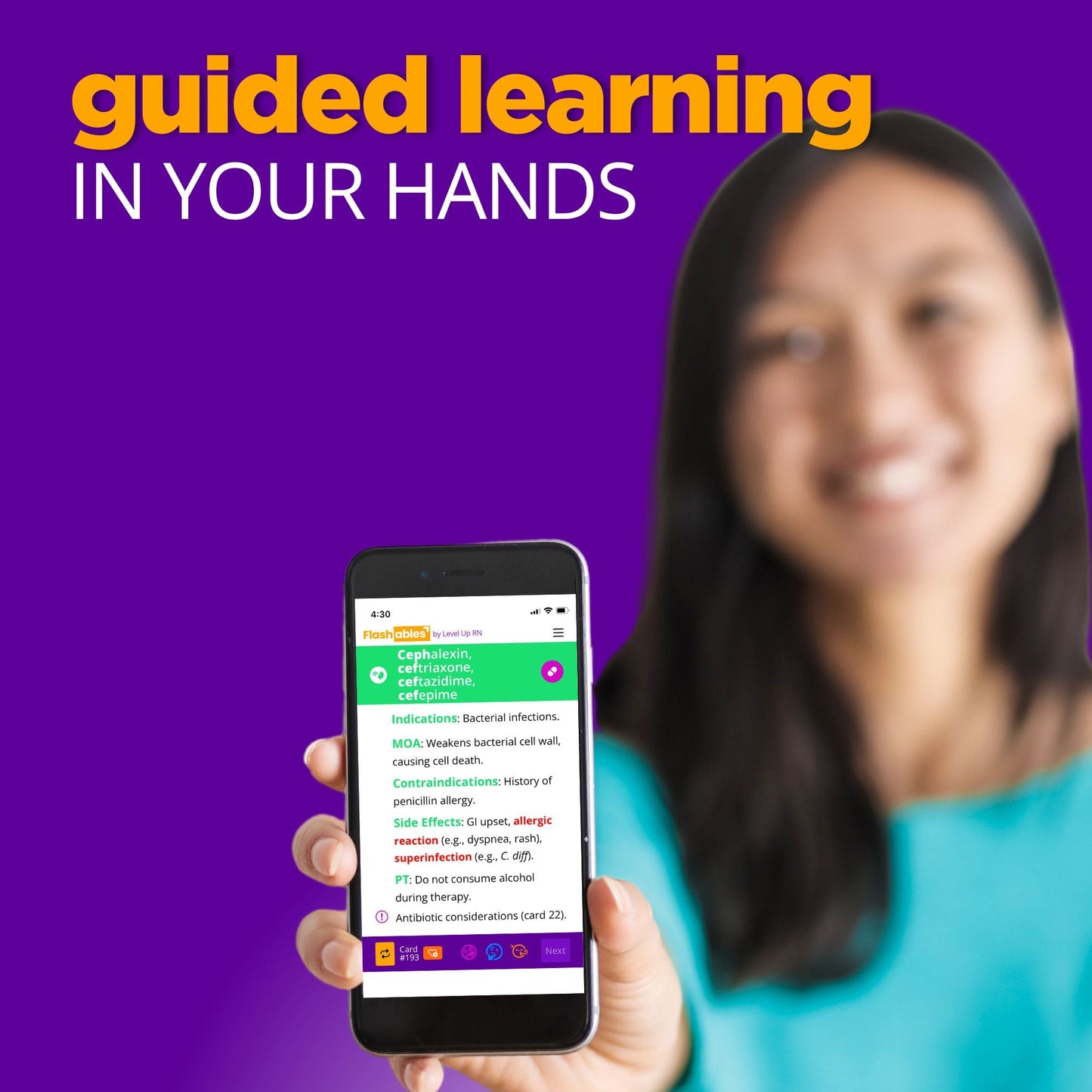 Flashables - Digital Nursing Flashcards - NCLEX Edition - Test Product - Digital Flashcards - LevelUpRN