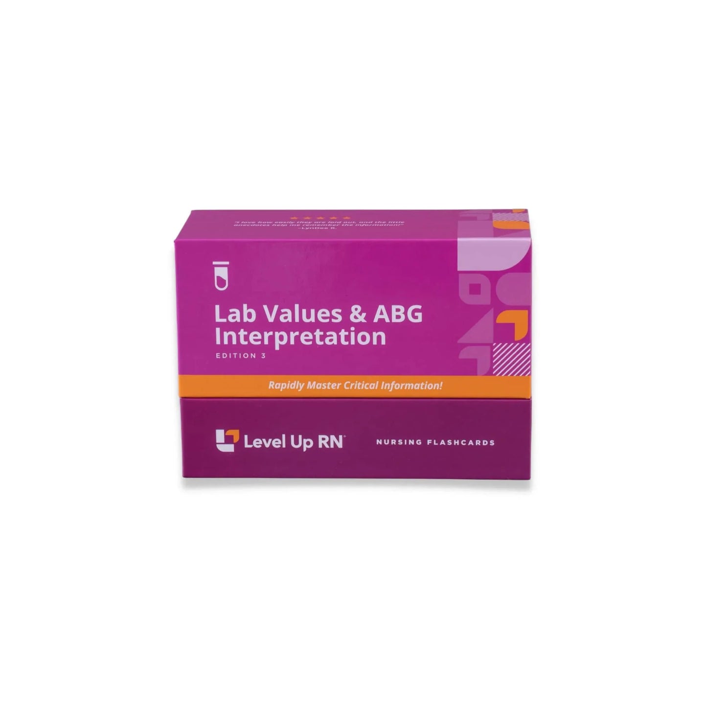 front view of Lab Values & ABG Interpretation - Nursing Flashcards